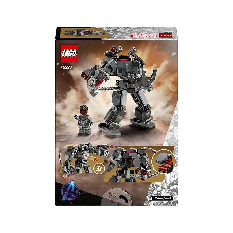 L'armure robot de War Machine - LEGO® Marvel - LEGO®