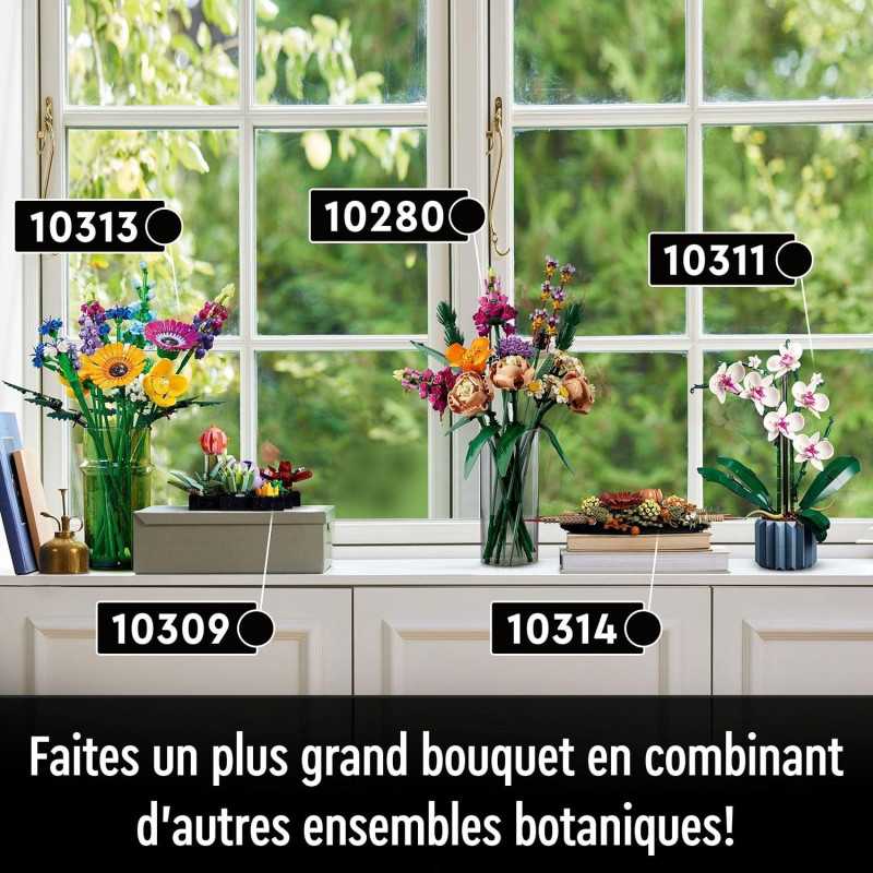 Bouquet de fleurs sauvages 10313 - LEGO® Botanicals - LEGO®