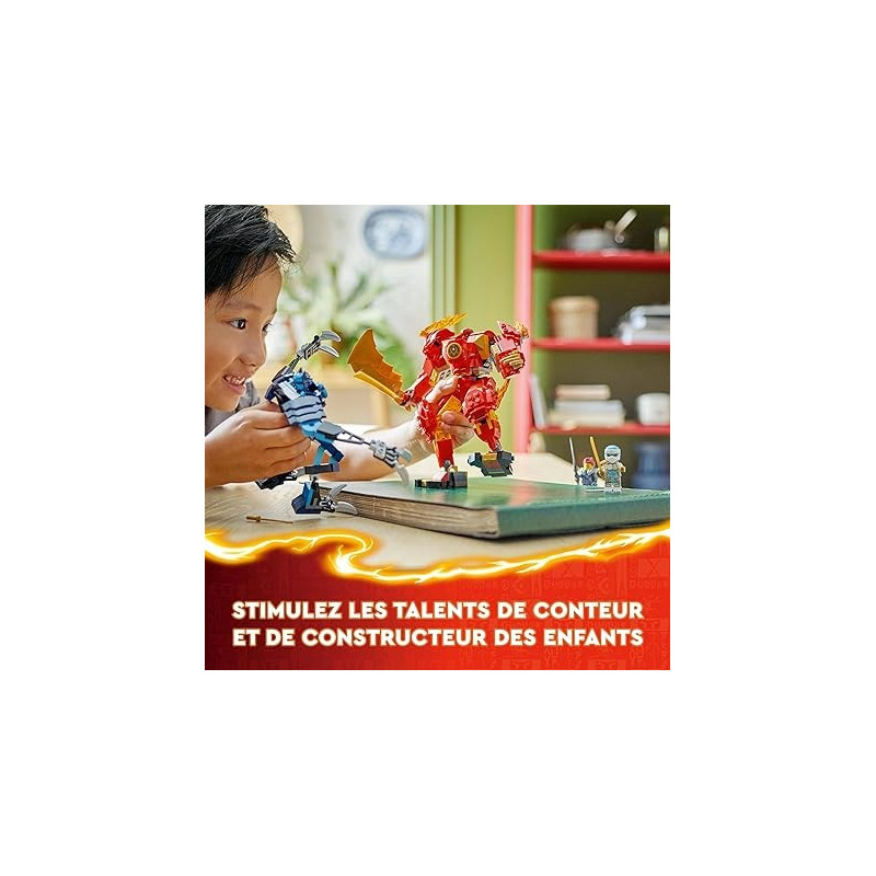 Le robot élémentaire du feu de Kai 71808 - LEGO® Ninjago - LEGO®
