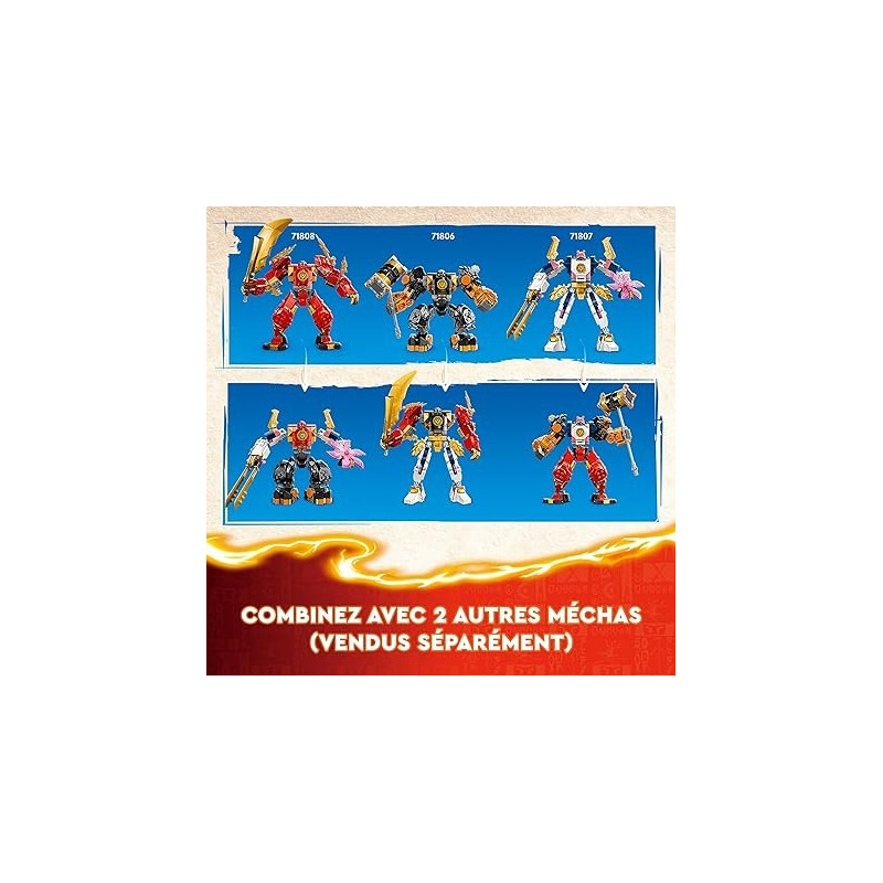 Le robot élémentaire du feu de Kai 71808 - LEGO® Ninjago - LEGO®
