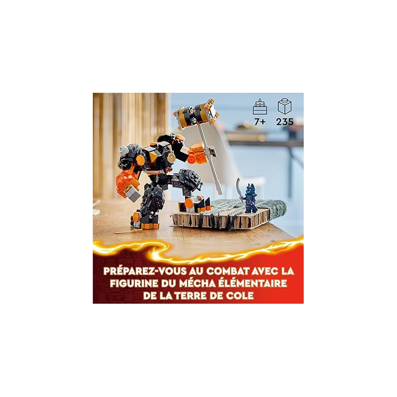 Le robot élémentaire de la terre de Cole 71806 - LEGO® Ninjago - LEGO®