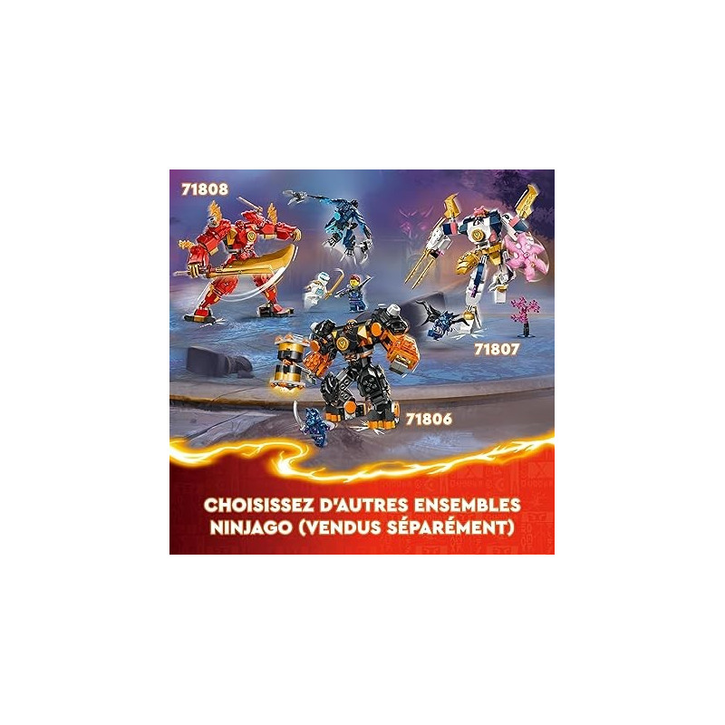Le robot élémentaire de la terre de Cole 71806 - LEGO® Ninjago - LEGO®