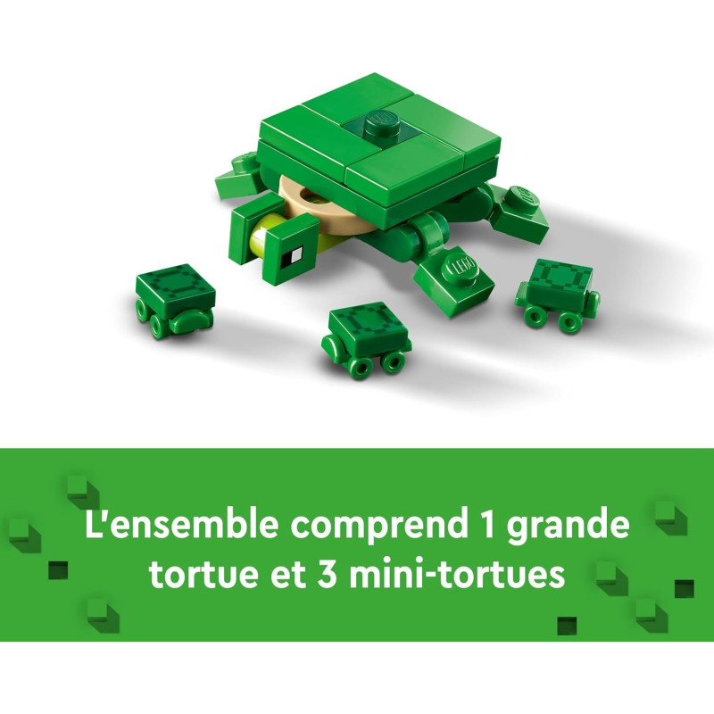 La maison de la plage de la tortue 21254 - LEGO® Minecraft® - LEGO®