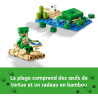 La maison de la plage de la tortue 21254 - LEGO® Minecraft® - LEGO®