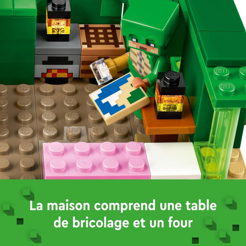 La maison de la plage de la tortue 21254 - LEGO® Minecraft® - LEGO®