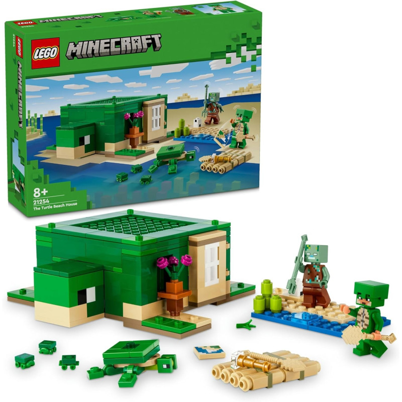 La maison de la plage de la tortue 21254 - LEGO® Minecraft® - LEGO®