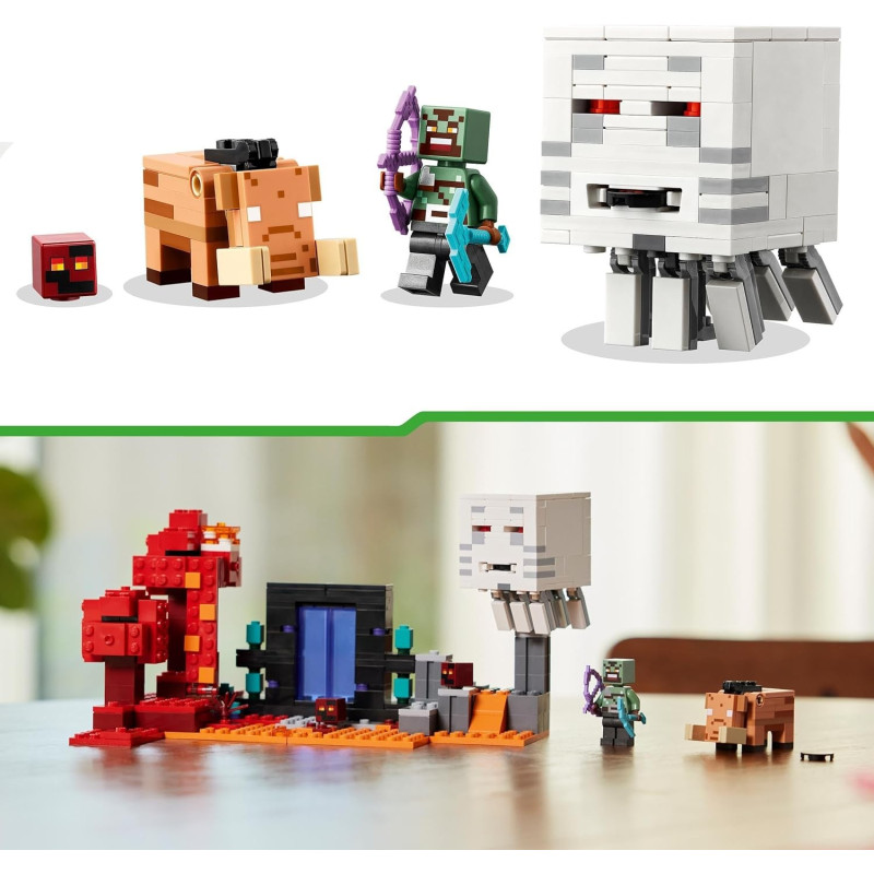 L'Embuscade au Portail du Nether 21255 - LEGO® Minecraft® - LEGO®