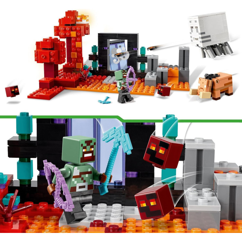 L'Embuscade au Portail du Nether 21255 - LEGO® Minecraft® - LEGO®