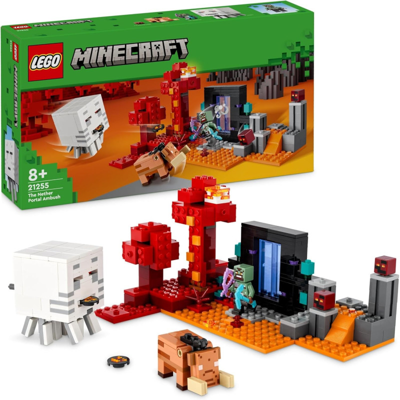 L'Embuscade au Portail du Nether 21255 - LEGO® Minecraft® - LEGO®