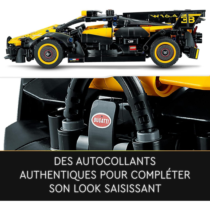 Le bolide Bugatti 42151 - LEGO® Technic - LEGO®