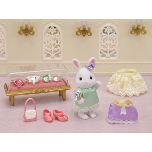 La valisette de mode et grande soeur lapin neige - SYLVANIAN FAMILIES