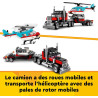 Le camion remorque avec hélicoptère 31146 - LEGO® Creator - LEGO®