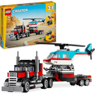 Le camion remorque avec hélicoptère 31146 - LEGO® Creator - LEGO®