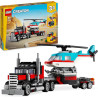 Le camion remorque avec hélicoptère 31146 - LEGO® Creator - LEGO®