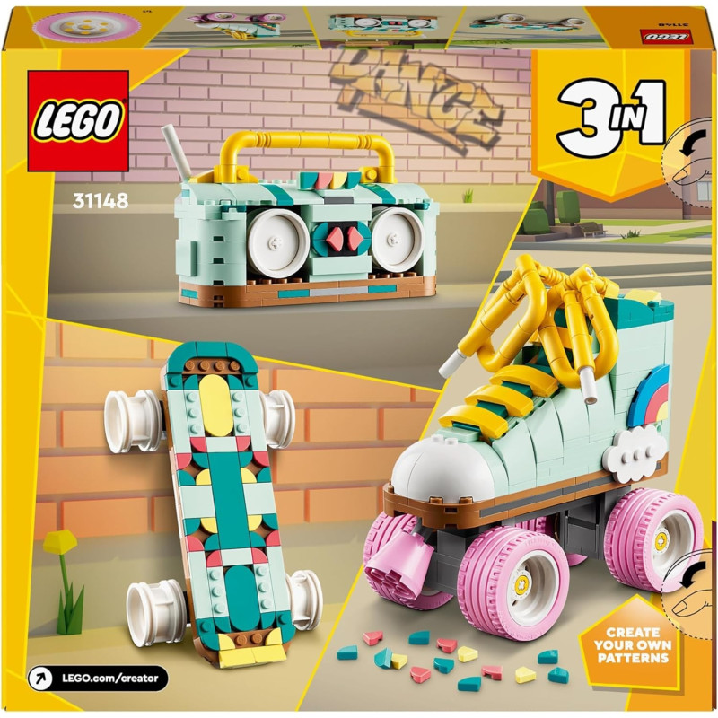 Les patins à roulettes rétro 31148 - LEGO® Creator - LEGO®