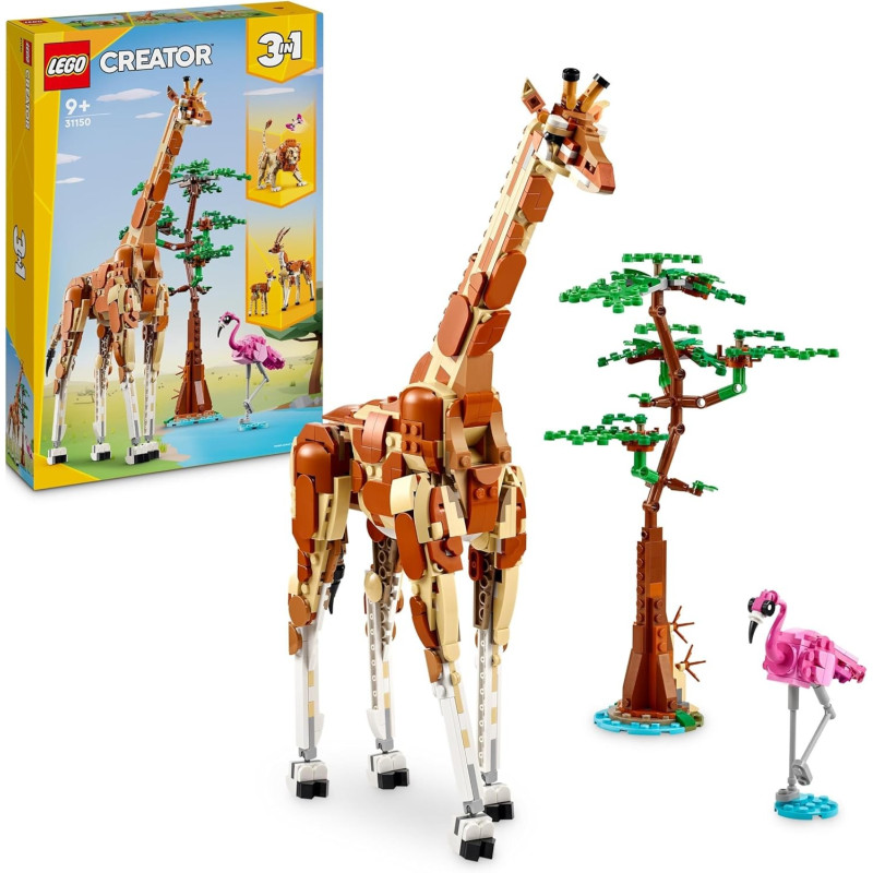 Les animaux sauvages du safari 31150 - LEGO® Creator - LEGO®