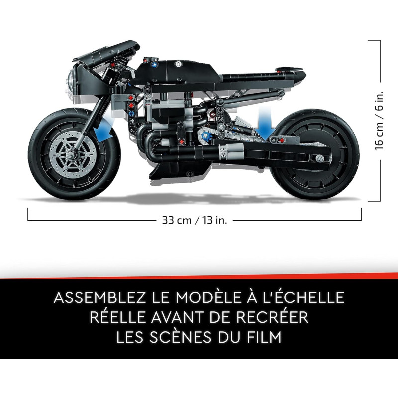 Le Batcycle de Batman 42155 - LEGO® Technic - LEGO®