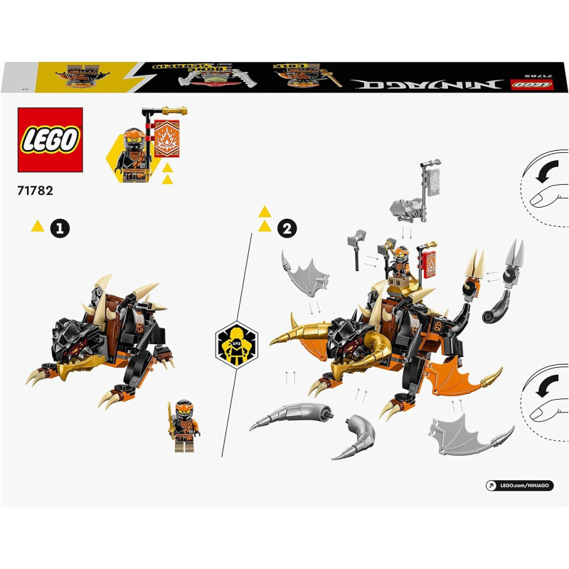 Le dragon de terre de Cole Évolution 71782 - LEGO® Ninjago - LEGO®