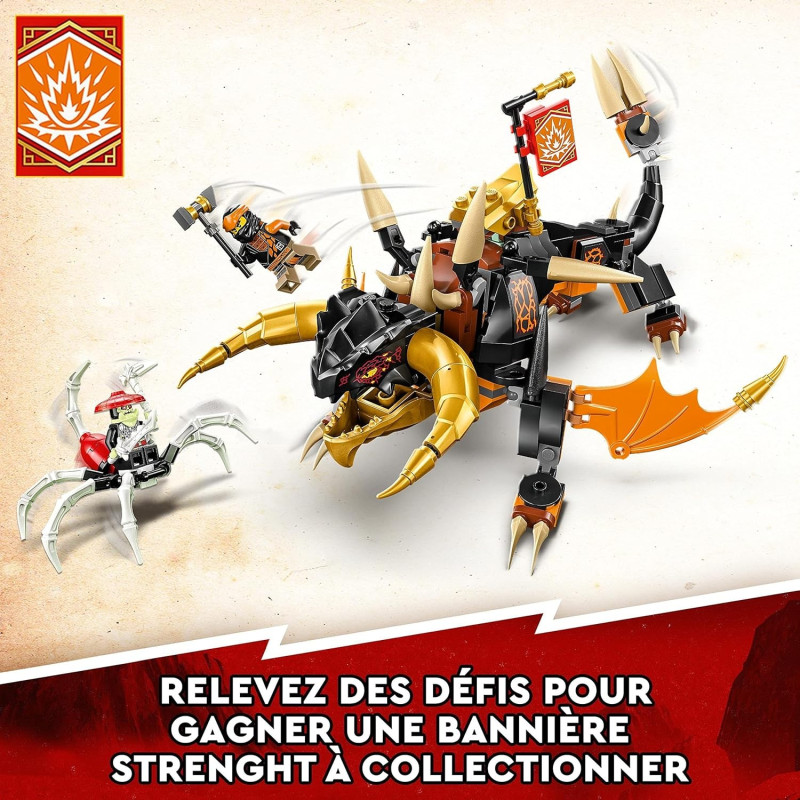 Le dragon de terre de Cole Évolution 71782 - LEGO® Ninjago - LEGO®