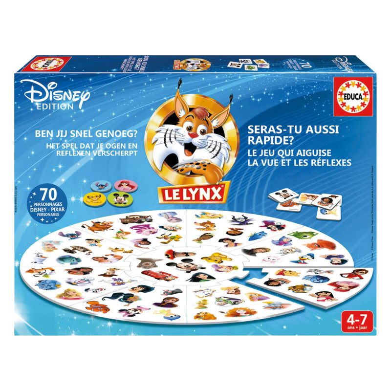 Lynx Disney 70 images - EDUCA BORRAS