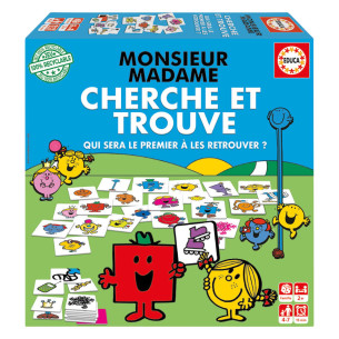 Monsieur Madame cherche et trouve - EDUCA BORRAS