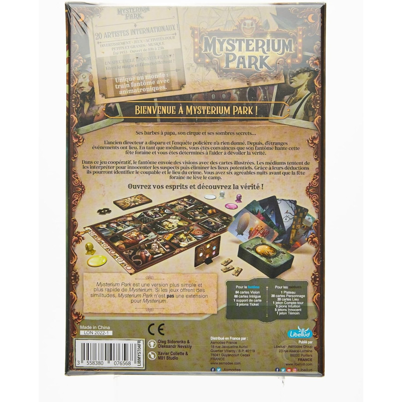 Jeu de société Mysterium Park - ASMODEE