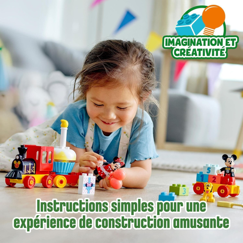 Le train d'anniversaire de Mickey et Minnie 10941 - LEGO® DUPLO - LEGO®