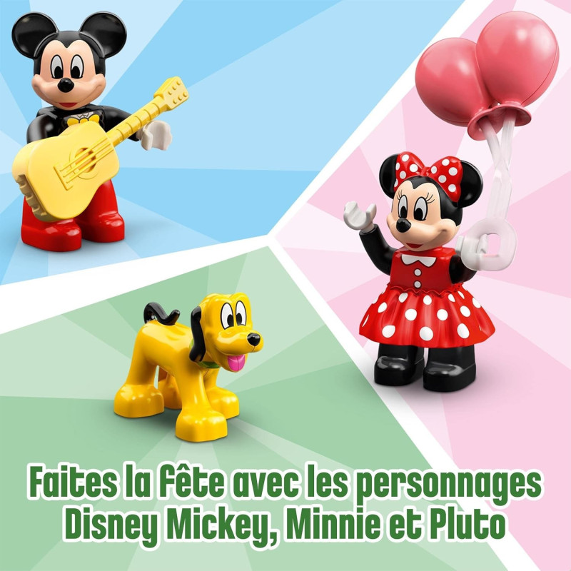 Le train d'anniversaire de Mickey et Minnie 10941 - LEGO® DUPLO - LEGO®