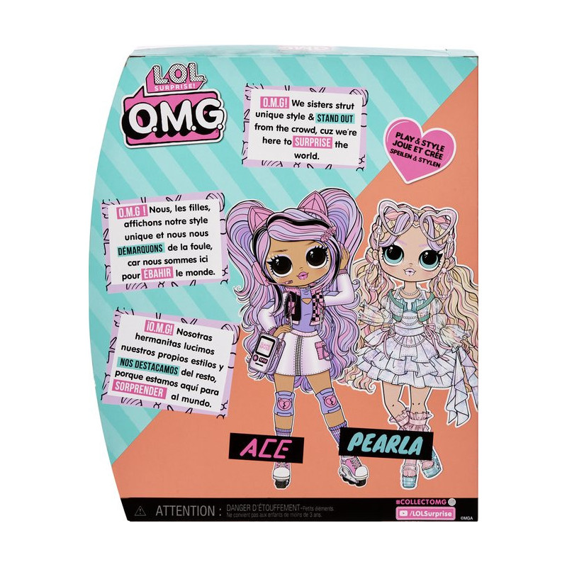 Poupée Pearla avec 15 Surprises L.O.L. Surprise! OMG Fashion - L.O.L. SURPRISE!