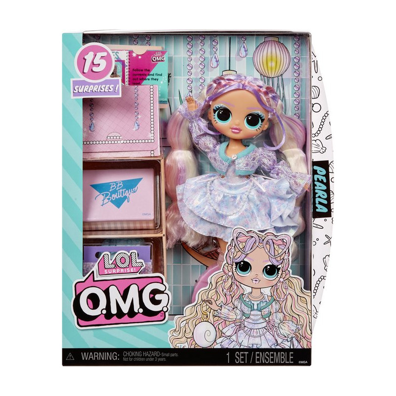 Poupée Pearla avec 15 Surprises L.O.L. Surprise! OMG Fashion - L.O.L. SURPRISE!