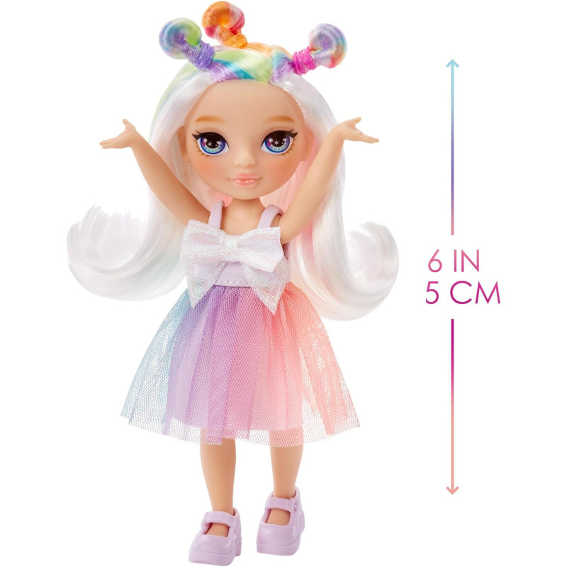 Poupée articulée 15cm Opal (rose) Rainbow High Littlest - RAINBOW HIGH