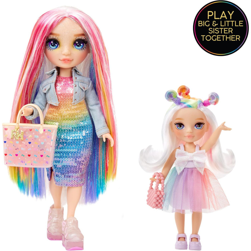 Poupée articulée 15cm Opal (rose) Rainbow High Littlest - RAINBOW HIGH