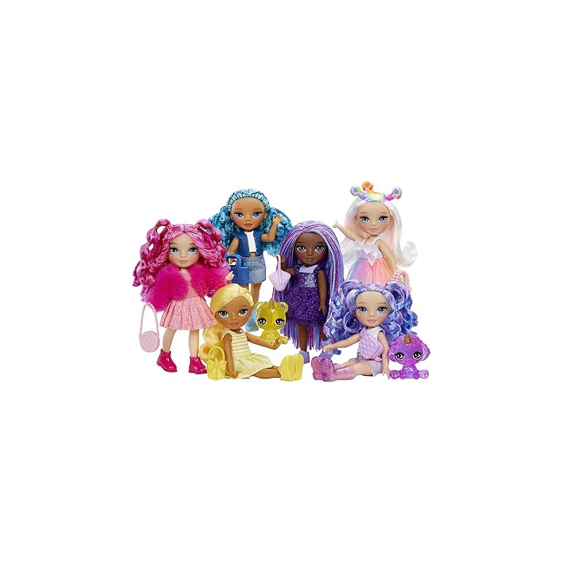 Poupée articulée 15cm Opal (rose) Rainbow High Littlest - RAINBOW HIGH
