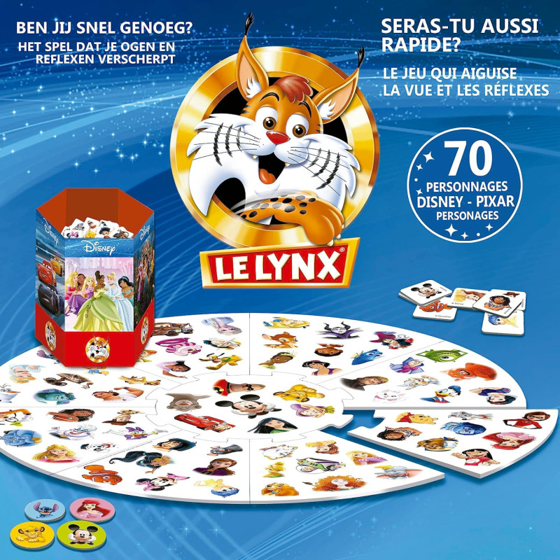 Lynx Disney 70 images - EDUCA