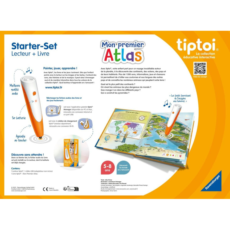 Tiptoi mon premier Atlas - RAVENSBURGER