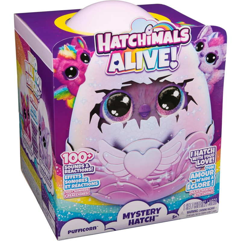 Pufficorn Hatchimals Alive - SPIN MASTER