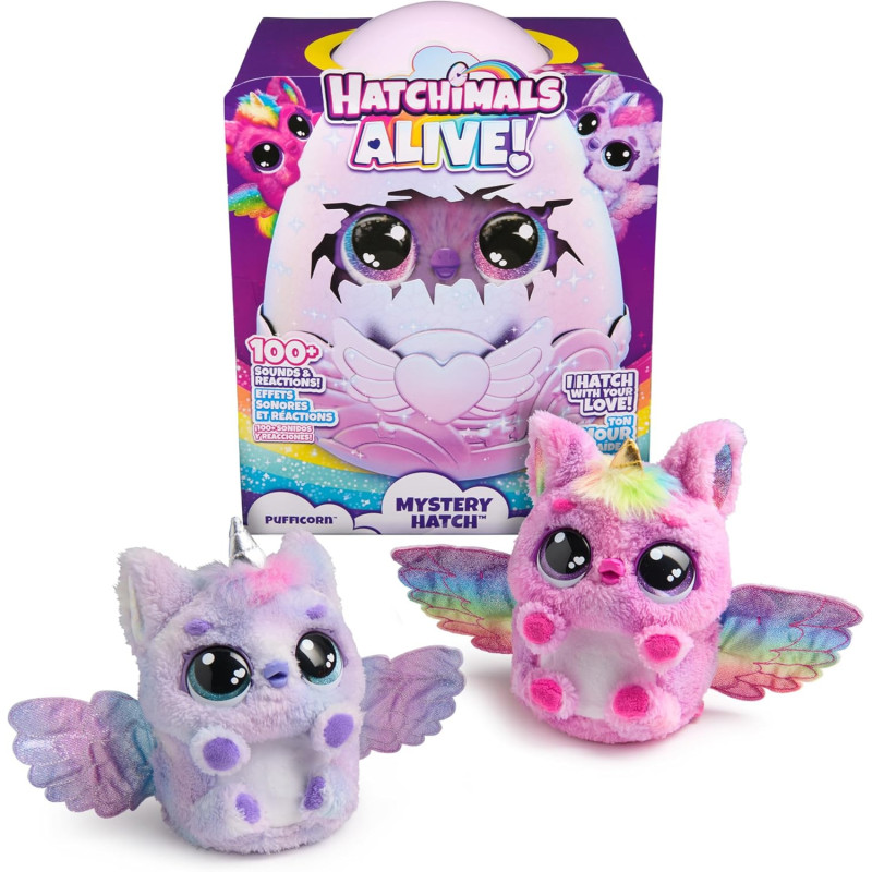 Pufficorn Hatchimals Alive - SPIN MASTER