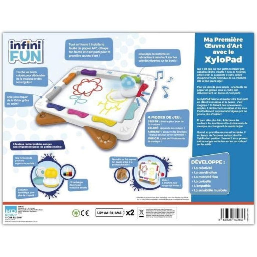 Ma 1ère œuvre d'art avec le xylopad - DISET