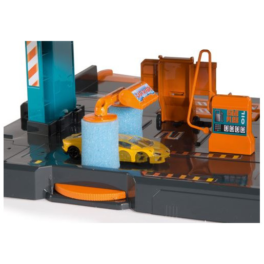 Garage City Flex et 5 Véhicules - MAJORETTE