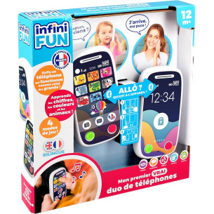 Mon 1er vrai duo de téléphones - INFINI FUN