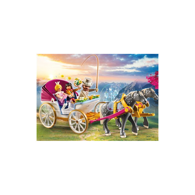 Calèche et couple royal Playmobil Princess - PLAYMOBIL