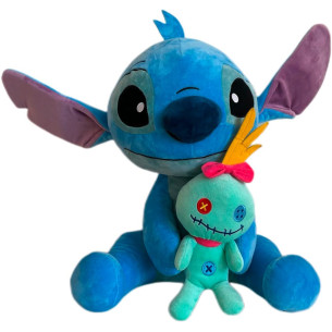 Peluche Stitch 50 cm avec Scrump - SIMBA