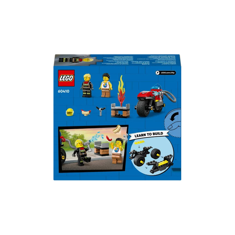 Moto d'intervention rapide 60410 - LEGO® City - LEGO®