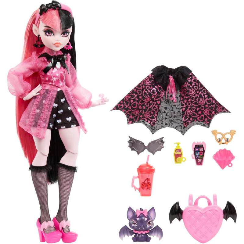 Monster High Poupée Vampire Mannequin Draculaura - MONSTER HIGH