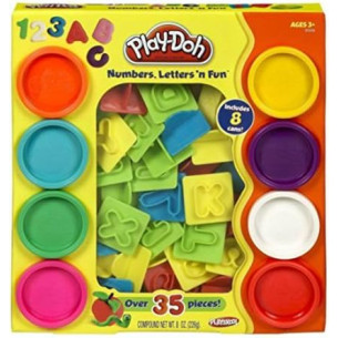 Pâte à modeler - Play-Doh - Chiffres et Lettres