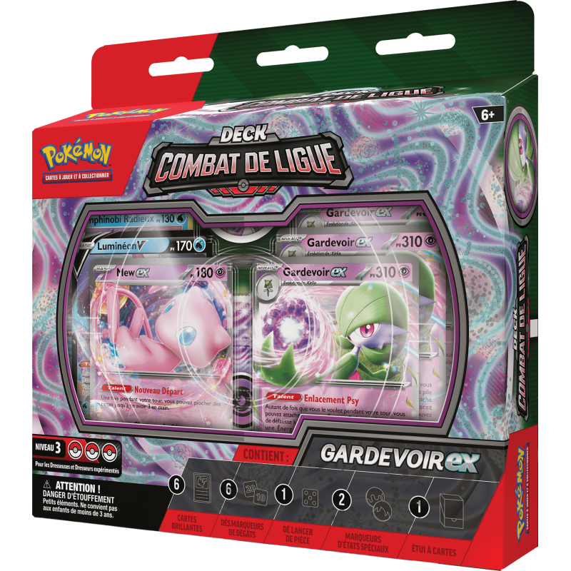 Deck combat de ligue Gardevoir Ex - POKEMON