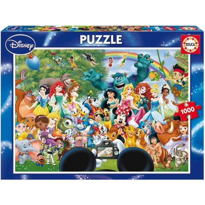 Puzzle 1000 pièces - Monde de Disney - EDUCCA BORAS