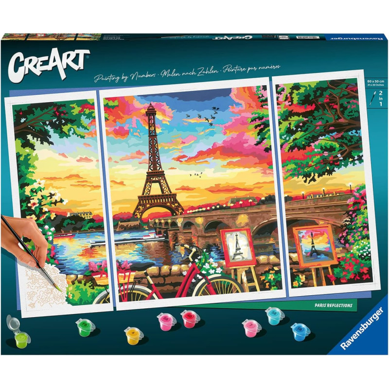 Creart triptyque paris - RAVENSBURGER