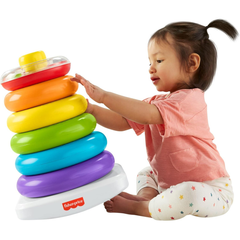 Pyramide Arc en ciel Géante - FISHER PRICE