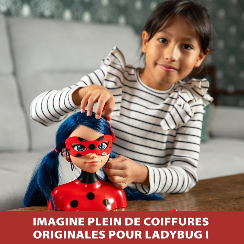 Tête à coiffer Ladybug Miraculous - BANDAI